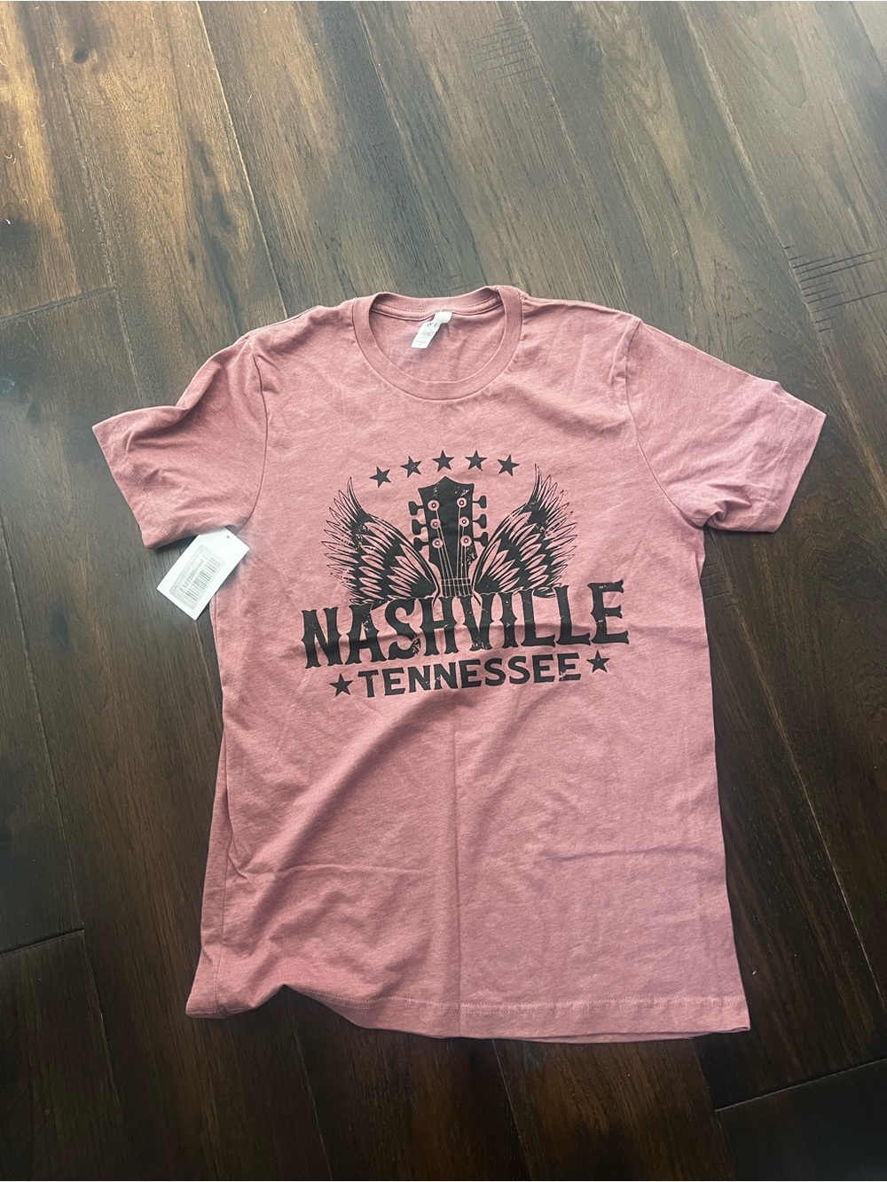 Nashville wings mauve Tennessee Graphic Tee -